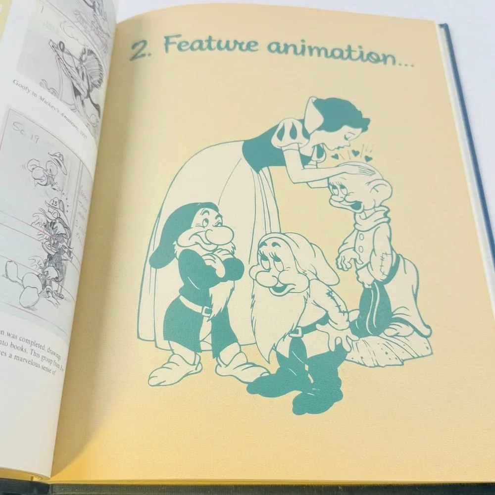 VTG Art of Walt Disney 1975 Coffee Table Book Hardcover Collectible _ Dust Cover